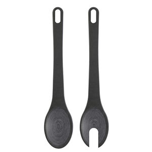 CUTLERY DE SALADE NOIR GOURMET 29.8X6.2CM - Product Image 1