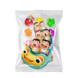 Kundenspezifisch Bedruckte Mini-Zip-Lock Aluminiumfolie Mylar Kissenverpackungsbeutel Dreiseitig Versiegelt für Lebensmittel Snacks Kekse - für Tierfutter - Product Image 5