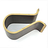 Porte-vêtements multifonctionnel en bambou de haute qualité, type U, pliable, à un seul niveau, pour rangement domestique
