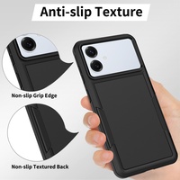 Casing HP 2-in-1 Motif Hewan Custom-fit untuk S25 Edge/S26 FE TPU PC Lapis Ganda Anti Benturan dengan Ring Holder Cetakan Injeksi Matte