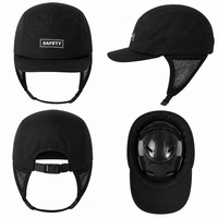 Casque de sécurité pour le surf en PVC personnalisé, casquette anti-choc légère, casque de sport aquatique avec sangle de menton réglable