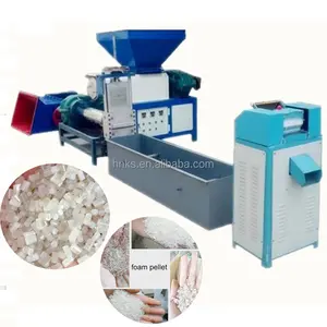 EPE/EPS/XPS foam recycling machine foam extruder granulator waste eva foam cusher recycling machine