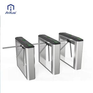 An ninh cho người đi bộ thả cánh tay mỏng phòng tập thể dục Swing cổng quay với Nhận dạng khuôn mặt cho văn phòng tập thể dục - Product Image 1