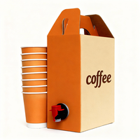 Distributeur de boissons liquides pour café, vin, jus, recharge, boîte à emporter, sac à boisson, sac en boîte, poche distributrice, 1l 2l 3l 5l 10l 20l