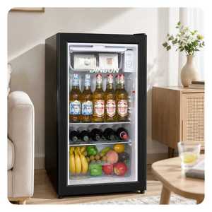Refrigerador para Vinos y Bebidas de 108 L con Compresor OEM, Doble Zona, Puerta de Vidrio, Nevera para Bebidas, Vinoteca para el Hogar o Bar - Product Image 6