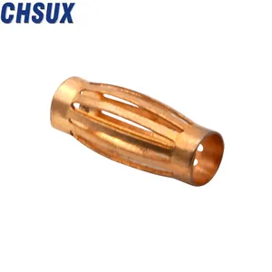 Metalen Krimp Veer Terminal Connector Becu Beryllium Bronzen Ronde Lantaarns Trommel Kroon Veer Terminal Pin