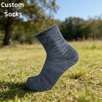 Chaussettes de sport unisexe 2026 en coton haute performance, respirantes, à séchage rapide, avec compression de la cheville, pour l'automne, vente en gros