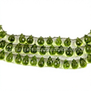 Peridoto Verde de Primera Calidad, Corte en Forma de Lágrima, Gema Suelta Facetada, Semipreciosa, Personalizada, Todos los Tamaños, Certificada por Terceros, para Fabricación de Colgantes - Product Image 3