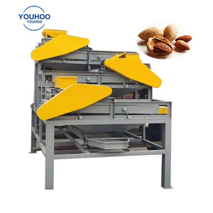 Ligne de production d'amandes en gros machine de séparation de noyau de brise-coquille d'amande - Product Image 1