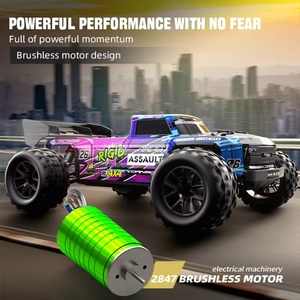 SJY C8803 RTR 1/12 Vehículo con Luces LED 2.4G 4WD Auto RC sin Escobillas Windranger Camioneta Todoterreno de Alta Velocidad Modelo de Juguete - Product Image 5