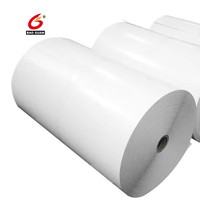 Papier de support pour étiquettes, rubans adhésifs, emballages, découpe à la presse, papier de support enduit de silicone, rouleau jumbo, usage industriel