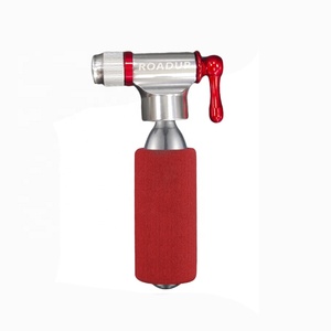 <span class=keywords><strong>Pompe</strong></span> à air pour pneu de vélo en alliage CO2 Mini tête de gonflage de CO2 de vélo avec manchon isolé <span class=keywords><strong>sans</strong></span> gaz - Product Image 5