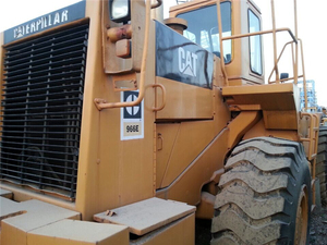 รถตักล้อยาง CAT 966E มือสอง ขนาด 15 ตัน รุ่นปี 2020 กำลัง 92 กิโลวัตต์ ใช้งานมาแล้ว 2500 ชั่วโมง อยู่ในลานจัดเก็บที่เซี่ยงไฮ้ - Product Image 4