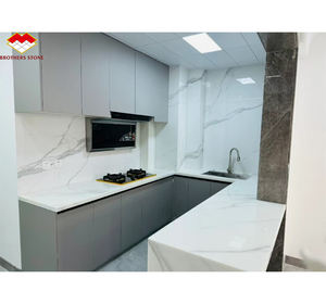 מחיר תחרותי לבן ננו אבן שיש לוחות גדולים בסין סין G7 microlite זכוכית לבן קריסטל countertop - Product Image 6