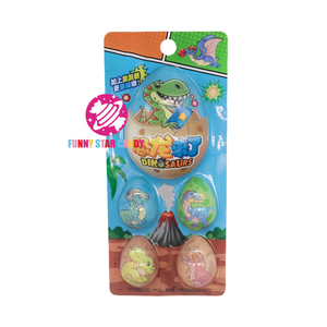 Mini oeuf de dinosaure bonbons au chocolat jouets OEM personnalisé doux surprise oeuf éclater bonbons chocolat confiture rempli boule Biscuit - Product Image 5