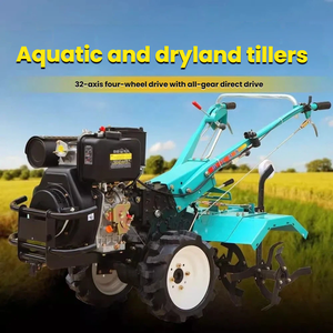 Cultivateur diesel robuste de 8,2 kW à 4 roues motrices permanentes pour sols durs et terrains en pente - Product Image 3