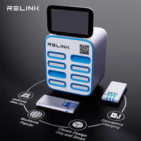 Estación de Alquiler de Bancos de Energía Portátiles para Celulares Relink de 8 Ranuras