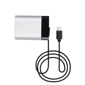 Cargador de pared USB C PD enchufe de CA IEC C6 a CC 5V 9V 12V 3A 15V 2.6A 20V 2.25A 45W 60W 65W PSU adaptador de corriente de la energía del USB-C