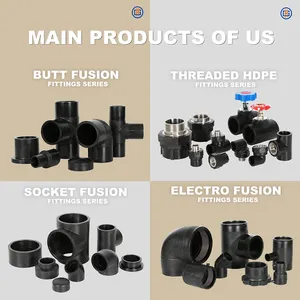 HDPE Pipe Fitting Electrofusion 90 Degree Elbow Joint SDR11 PN16