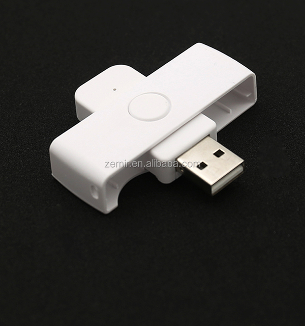 IOS7816 Portable EMV Smart Chip Card Reader Writer