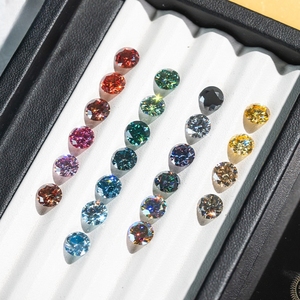 Chứng nhận 5A lớp vòng và hình ngôi sao 1CT phòng thí nghiệm phát triển <span class=keywords><strong>Ruby</strong></span> rực rỡ màu Đỏ kim cương cho đồ trang sức mỹ làm - Product Image 5