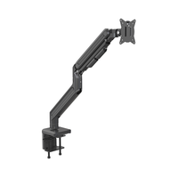 Vente en gros 20KG support de montage pour écran d'ordinateur PC robuste support de ressort à gaz flexible avec bras inclinable à 90 degrés direct d'usine