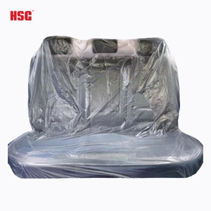 New Hsg Nhà Máy Cung Cấp Phổ Dùng Một Lần Xe Chỗ Ngồi Bao Gồm Thiết Lập Nhựa 5 Trong 1 Rõ Ràng Cao Cấp Vật Liệu Bảo Vệ Lá Chắn - Product Image 2