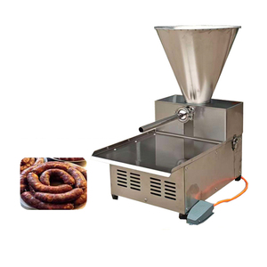 Machine à farcir les saucisses électrique automatique commerciale en acier inoxydable, farceur à viande électrique - Product Image 1