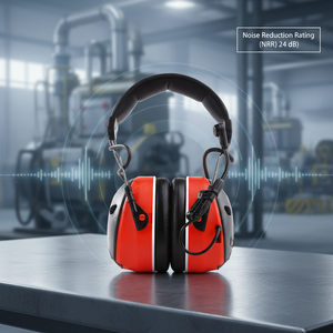 <span class=keywords><strong>Casque</strong></span> <span class=keywords><strong>Bluetooth</strong></span> <span class=keywords><strong>anti</strong></span>-<span class=keywords><strong>bruit</strong></span> à batterie longue durée personnalisé pour les sites industriels et de construction - Product Image 1