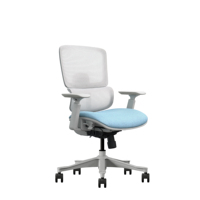 Vaseat T8-GH Chaise de bureau de luxe contemporaine pour la maison, pivotante, ergonomique, dossier haut, siège en maille, design chinois, réglable en hauteur