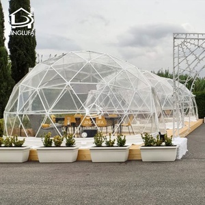 Kit de dôme géodésique en TPU transparent, dôme lunaire, maison, kiosque, pour jardin, <span class=keywords><strong>camping</strong></span>, fête, événement - Product Image 6