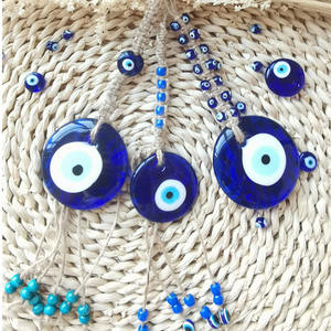 Protección del hogar, decoración colgante de pared griega, estilo multiturco, mal de ojo, cuerda de cáñamo, accesorios decorativos para coche, protección de ojos azules - Product Image 6