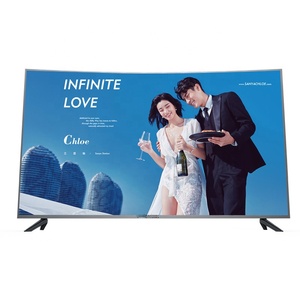 Téléviseur intelligent Android 4K UHD 50 pouces avec écran incurvé LED, entrée USB Wifi VGA, Wifi LED haut de gamme - Product Image 1