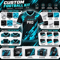 Maillots de football personnalisés à faible MOQ pour jeunes, en polyester à séchage rapide, ensembles d'uniformes de football pour enfants, vente en gros