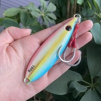 Leurre Artificiel Rigide en ABS pour Pêche au Slow-Jigging, Type Papillon, 150g 300g, avec Hameçon 5/0, pour Thon, Maquereau, Pêche en Mer en Haute Mer