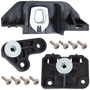 Headlight Repair Kit For Mercedes-Benz A-Class W177 CLA-Class W118 Black <b>Plastic</b> Mounting <b>Bracket</b> With Screws - Product Image 1
