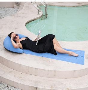 Colchoneta inflable para acampar, colchoneta compacta ultraligera para acampar, cojín para dormir con almohada, sofá inflable, colchón de aire - Product Image 2