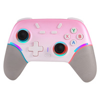 Controlador de Joystick Inalámbrico X9 BT para PC con Doble Vibración, Botón Turbo, Giroscopio de Seis Ejes, Programación de Macros y Soporte para Teléfono