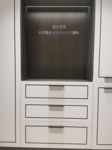 ארון חדר שינה לבן בסגנון אירופאי 5 כוכבים מלון עץ ארונות ארון בגדים - Product Image 5