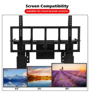 Chariot de <span class=keywords><strong>support</strong></span> de téléviseur électrique inclinable à 90 degrés pour <span class=keywords><strong>TV</strong></span> 55 "65" 75 "86" 360 - Product Image 4