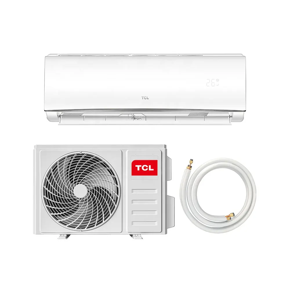 TCL Klimaanlage Split Wandmontiert für Haus R410a R32 Mini-Split-Klimaanlagen Inverter Kühlung ausschließlich WLAN-Steuerung