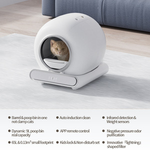 [Grande Nouveauté] Bac à litière automatique intelligent électrique rond et fermé pour chat LeLo Pets, modèle MSP4 - Product Image 3
