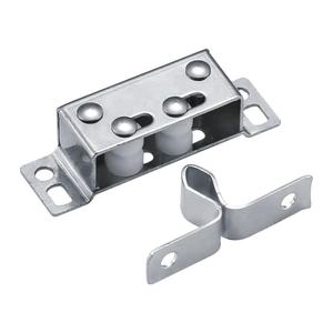 Modern Stainless Steel Box Type Twin Roller Catch Adjustable Latch For Apartment Hotel <b>Bedroom</b> <b>Storage</b> <b>Cabinet</b> Doors - Product Image 2