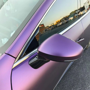 WRAPMASTER 1.52*15m Film de protection de carrosserie de voiture en TPU auto-cicatrisant, finition mate, couleur violet nuit, brillant, de luxe, résistant aux UV, anti-rayures - Product Image 3