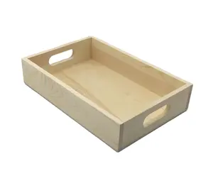 Kotak kayu kustom nampan kayu hotel rumah tangga nampan buah kering kotak kayu kustom kotak penyimpanan kertas A4 kayu