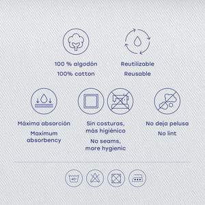 Nuevo desarrollado 100% sarga de algodón 40*64CM tela de vidrio con 10 rollos <span class=keywords><strong>Drap</strong></span> limpieza Toalla de vino sin coser para restaurante Bar - Product Image 4