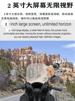 Caméra de rétroviseur pour moto Zimtop, 1080P, enregistrement en boucle, caméra embarquée pour moto