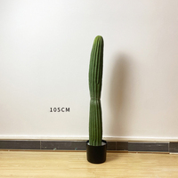 Planta de Cactus Artificial de Plástico, Decoración para el Hogar, Cactus para Interiores y Exteriores, Decoración para el Hogar y la Oficina, Plantas Artificiales