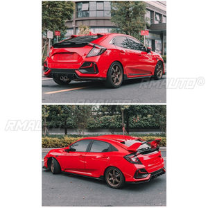 Aileron de toit arrière pour Civic, accessoires de voiture pour Honda Civic TYPE R 2021, pièce de modification d'aileron de toit arrière. - Product Image 6