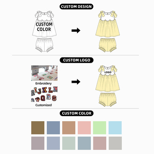 Fournisseur de fabrication capable : Ensemble de pyjama pour <span class=keywords><strong>enfants</strong></span> avec coutures renforcées, vêtements d'été pour <span class=keywords><strong>enfants</strong></span>, ensembles de vêtements en coton pour filles en gros - Product Image 5